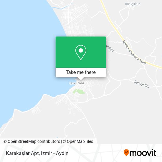 Karakaşlar Apt map