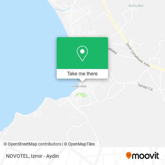 NOVOTEL map