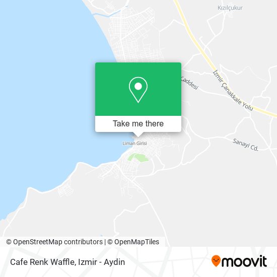 Cafe Renk Waffle map