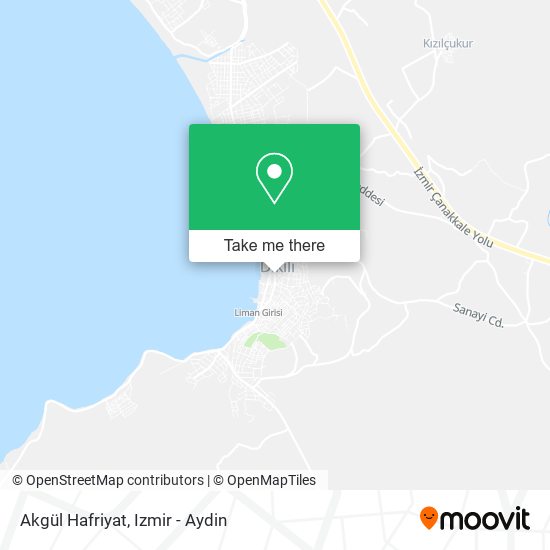 Akgül Hafriyat map