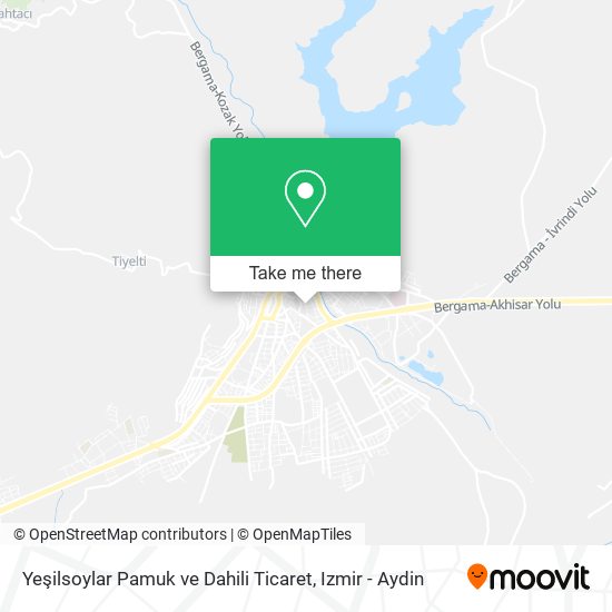 Yeşilsoylar Pamuk ve Dahili Ticaret map