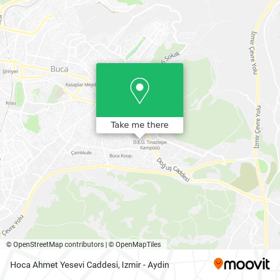 Hoca Ahmet Yesevi Caddesi map