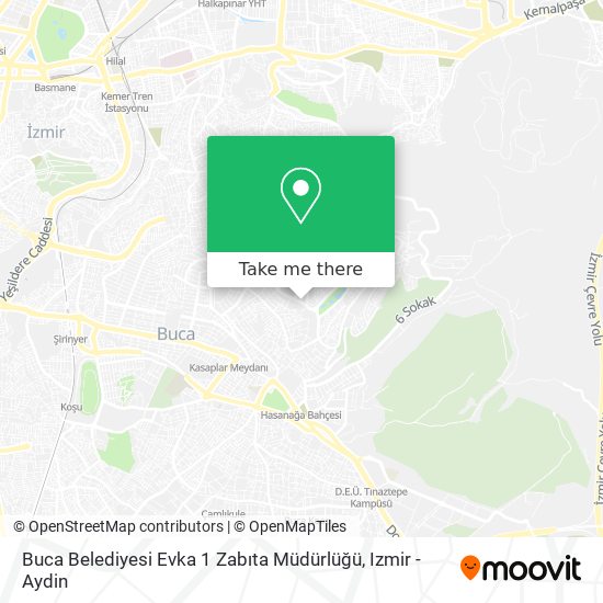 Buca Belediyesi Evka 1 Zabıta Müdürlüğü map