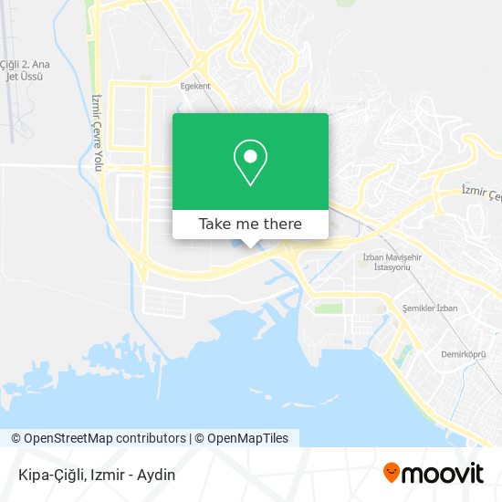 Kipa-Çiğli map