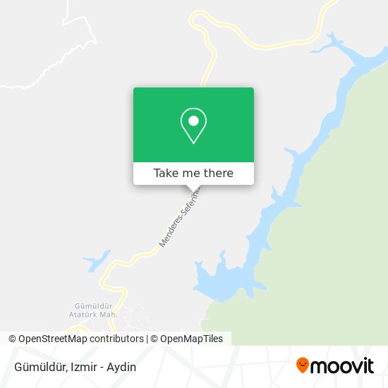 Gümüldür map