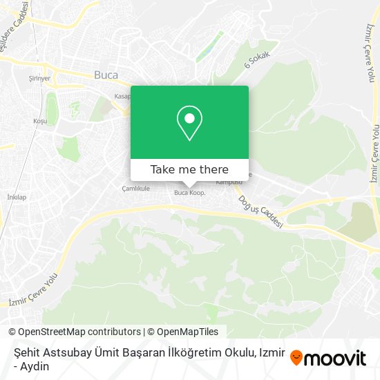 Şehit Astsubay Ümit Başaran İlköğretim Okulu map