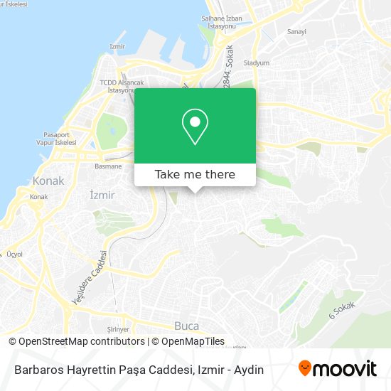 Barbaros Hayrettin Paşa Caddesi map