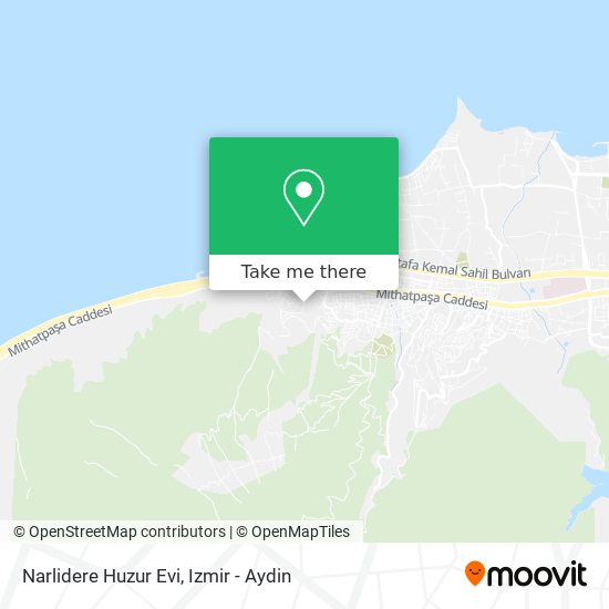 Narlidere Huzur Evi map