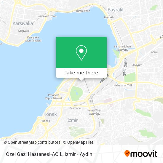 Özel Gazi Hastanesi-ACİL map