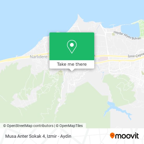 Musa Anter Sokak 4 map