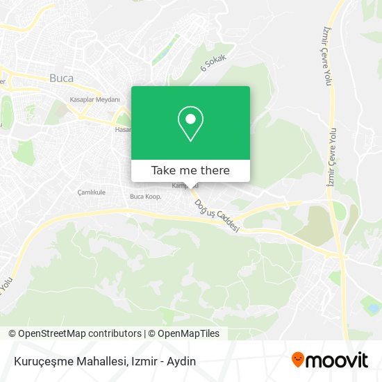 Kuruçeşme Mahallesi map