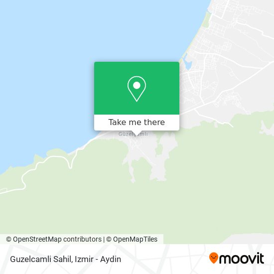 Guzelcamli Sahil map
