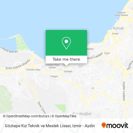 Göztepe Kız Teknik ve Meslek Lisesi map