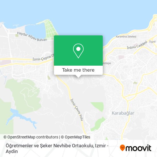 Öğretmenler ve Şeker Nevhibe Ortaokulu map