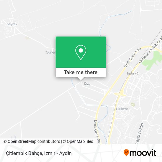 Çitlembik Bahçe map