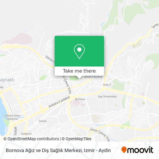 Bornova Ağız ve Diş Sağlık Merkezi map