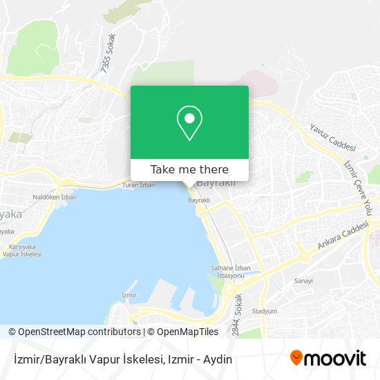 İzmir/Bayraklı Vapur İskelesi map