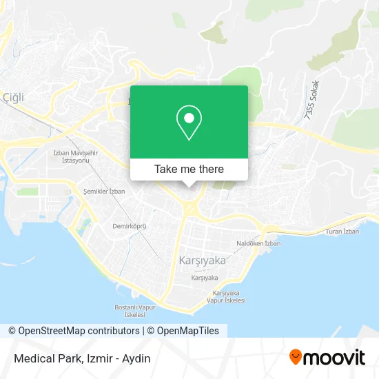 Medical Park map