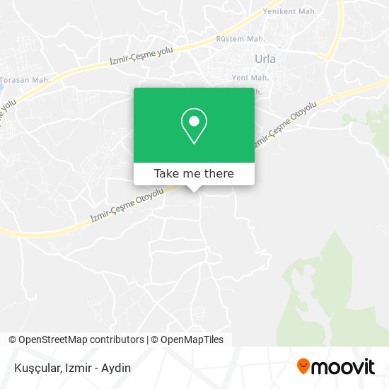 Kuşçular map
