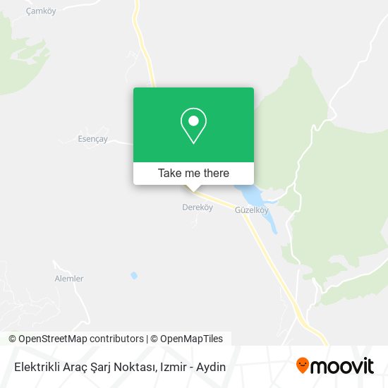 Elektrikli Araç Şarj Noktası map