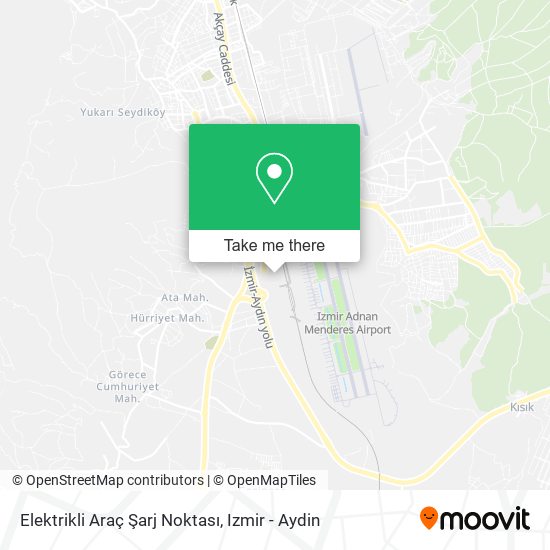 Elektrikli Araç Şarj Noktası map