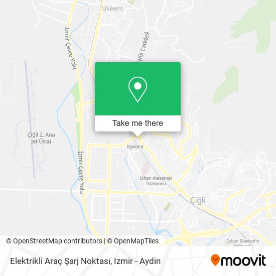 Elektrikli Araç Şarj Noktası map