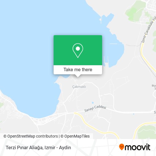 Terzi Pınar Aliağa map