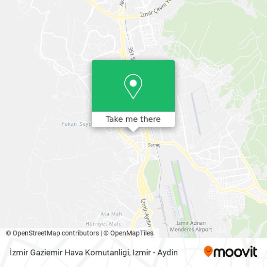 İzmir Gaziemir Hava Komutanligi map