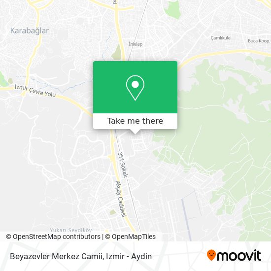 Beyazevler Merkez Camii map