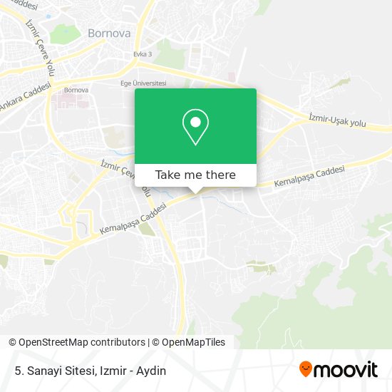 5. Sanayi Sitesi map
