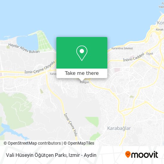 Vali Hüseyin Öğütçen Parkı map