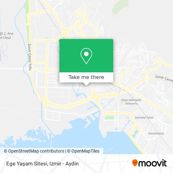 Ege Yaşam Sitesi map