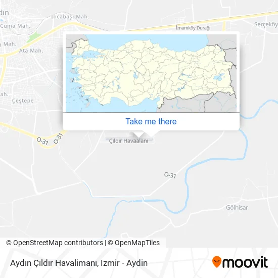Aydın Çıldır Havalimanı map
