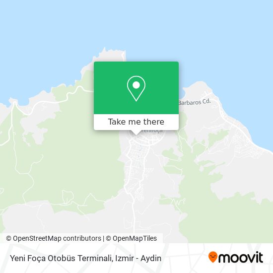 Yeni Foça Otobüs Terminali map