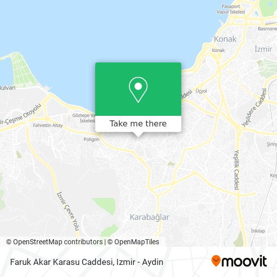Faruk Akar Karasu Caddesi map