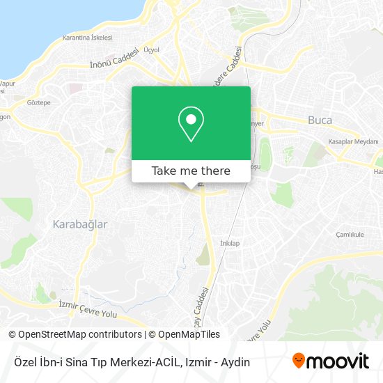 Özel İbn-i Sina Tıp Merkezi-ACİL map