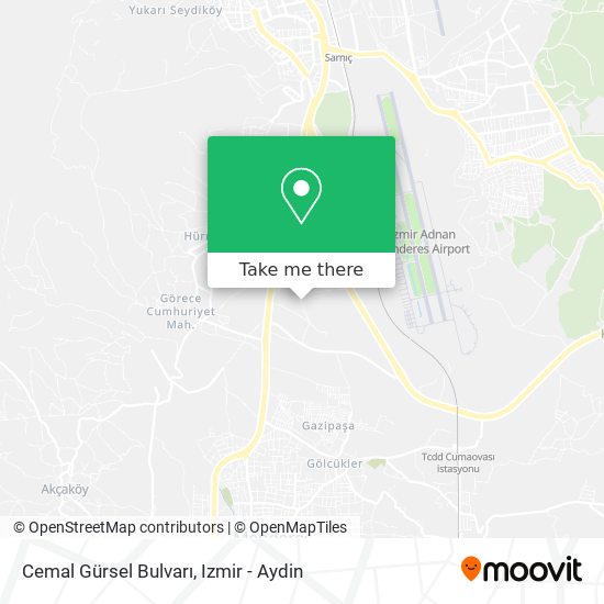 Cemal Gürsel Bulvarı map