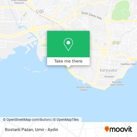 Bostanlı Pazarı map