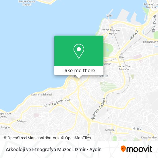 Arkeoloji ve Etnoğrafya Müzesi map