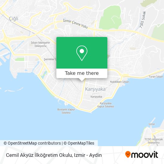 Cemil Akyüz İlköğretim Okulu map
