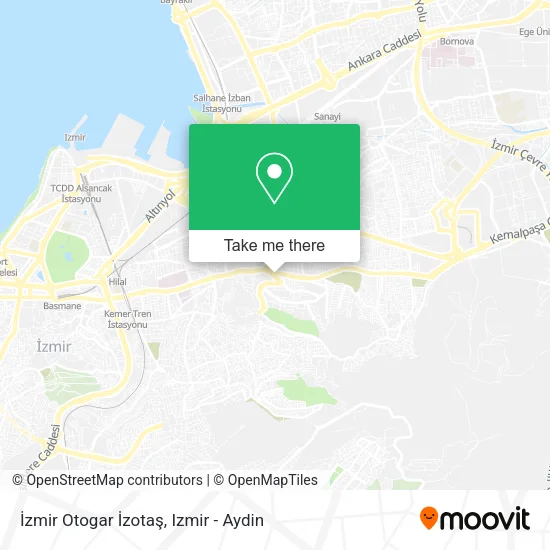 İzmir Otogar İzotaş map