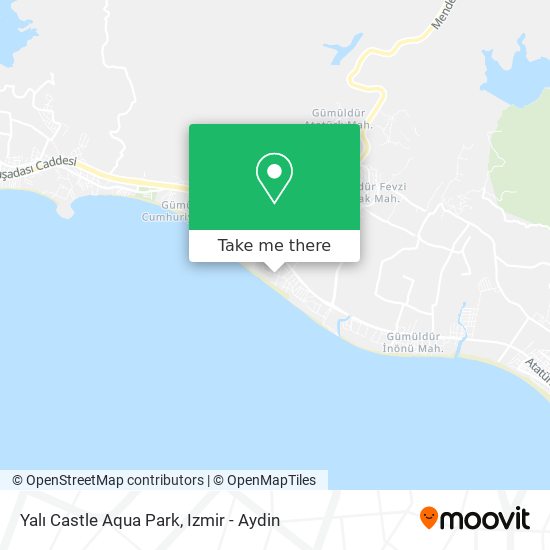 Yalı Castle Aqua Park map