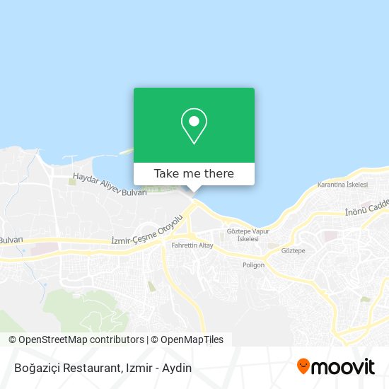 Boğaziçi Restaurant map