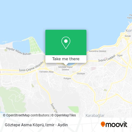 Göztepe Asma Köprü map