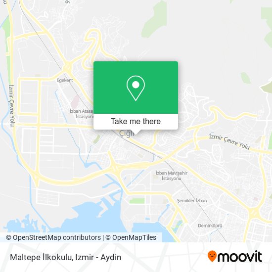 Maltepe İlkokulu map