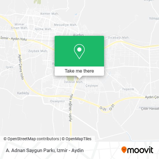 A. Adnan Saygun Parkı map