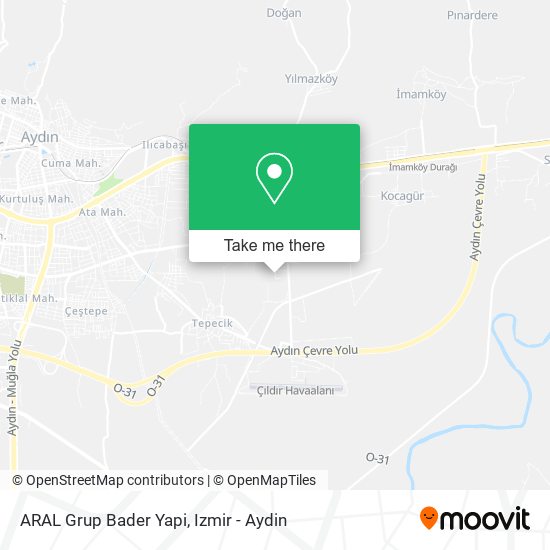 ARAL Grup Bader Yapi map