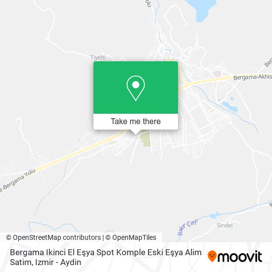 Bergama Ikinci El Eşya Spot Komple Eski Eşya Alim Satim map