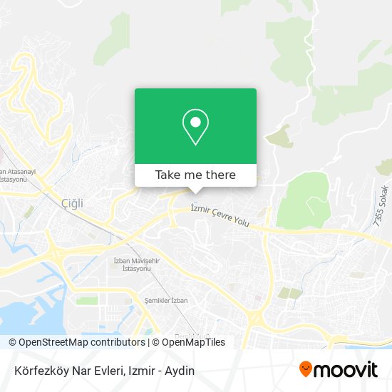 Körfezköy Nar Evleri map
