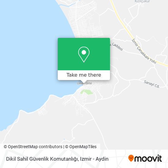 Dikil Sahil Güvenlik Komutanlığı map